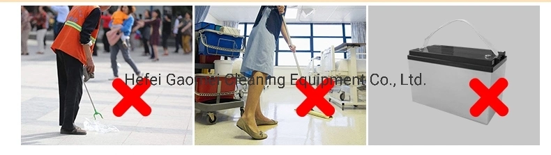 Walk Behind Auto Dual Brush Floor Scrubber Dryer